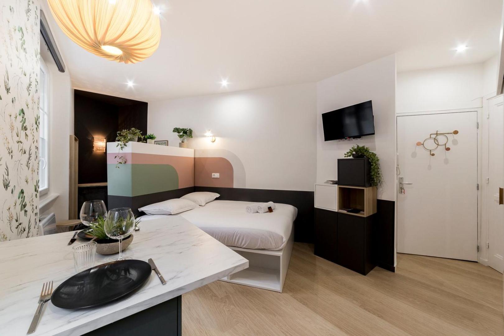 Studio - Proche Metro Ail Лион Экстерьер фото