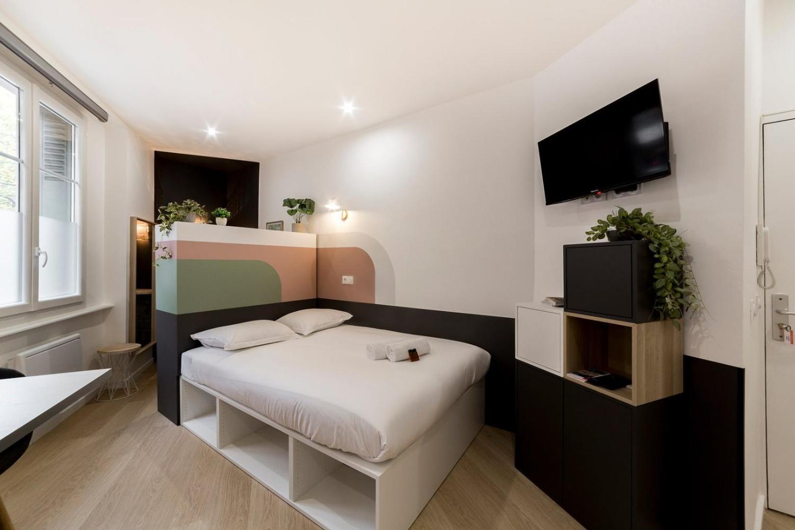 Studio - Proche Metro Ail Лион Экстерьер фото